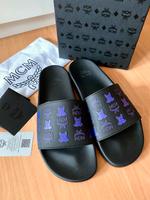 Neu original MCM Herren Hausschuhe Silde in Schwarz/lila Gr.44 Dortmund - Wickede Vorschau