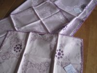 alte Tisch-Decken bestickt lila gehäkelt Niedersachsen - Handeloh Vorschau
