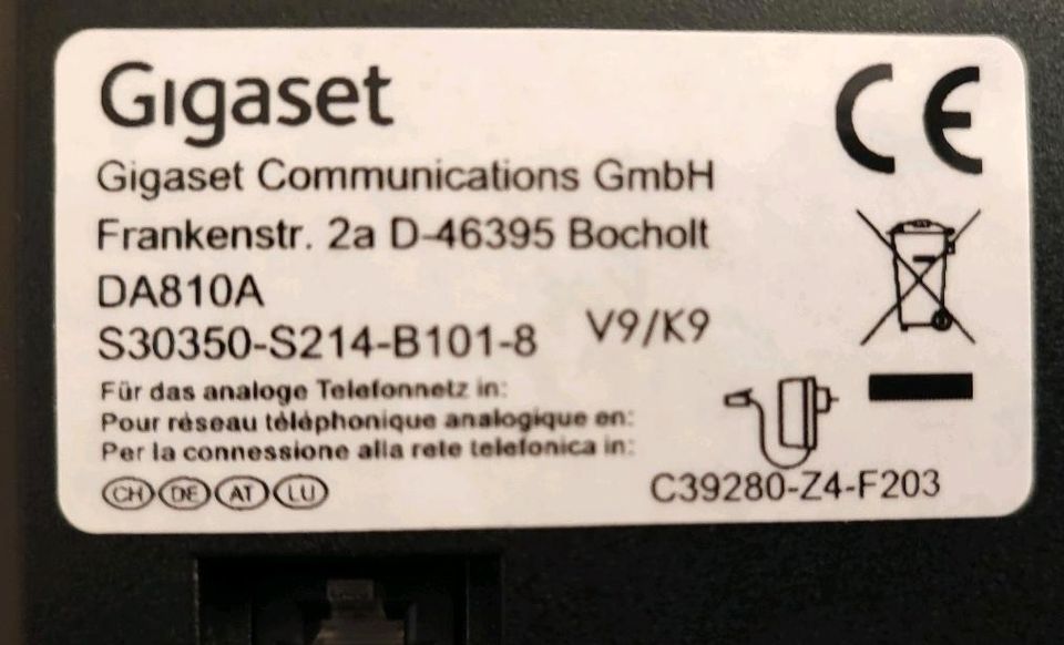 ❗❗ Siemens Gigaset DA810A Schnurtelefon ❗❗ in Meerbusch