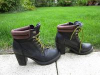Kayla Fellfutter Highheels-Booties-Stiefeletten Gr.39 Bayern - Gersthofen Vorschau