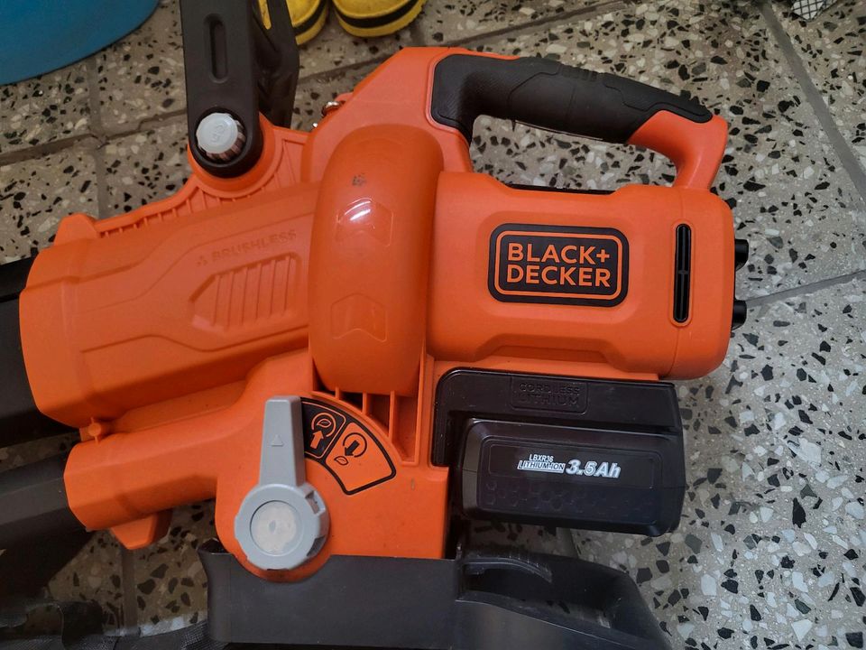 Black+ Decker Laubsauger/Laubbläser mit Akku in Neuhaus