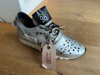 A.S.98 Airstep AS98 Sneaker silber metallic perforiert Leder 40 Nordrhein-Westfalen - Mettmann Vorschau