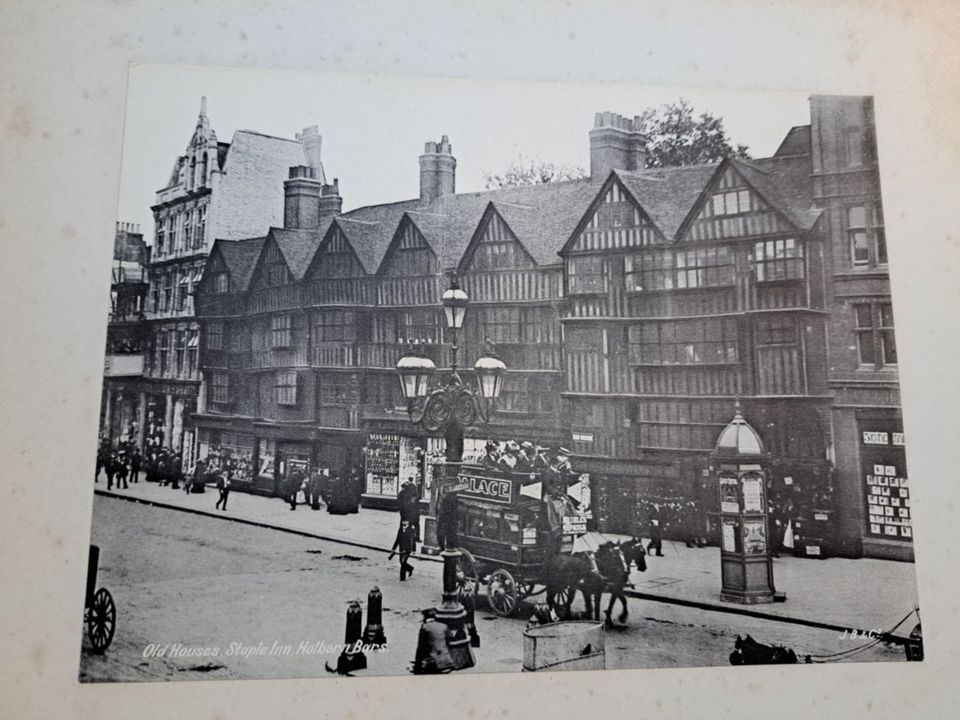 Historische Fotografien "London Views" um 1900, J.B und Co in Bernau