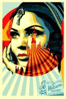 Shepard Fairey OBEY : TARGET EXCEPTIONS : Signiert 61 x 91 cm Nordrhein-Westfalen - Essen-Margarethenhöhe Vorschau