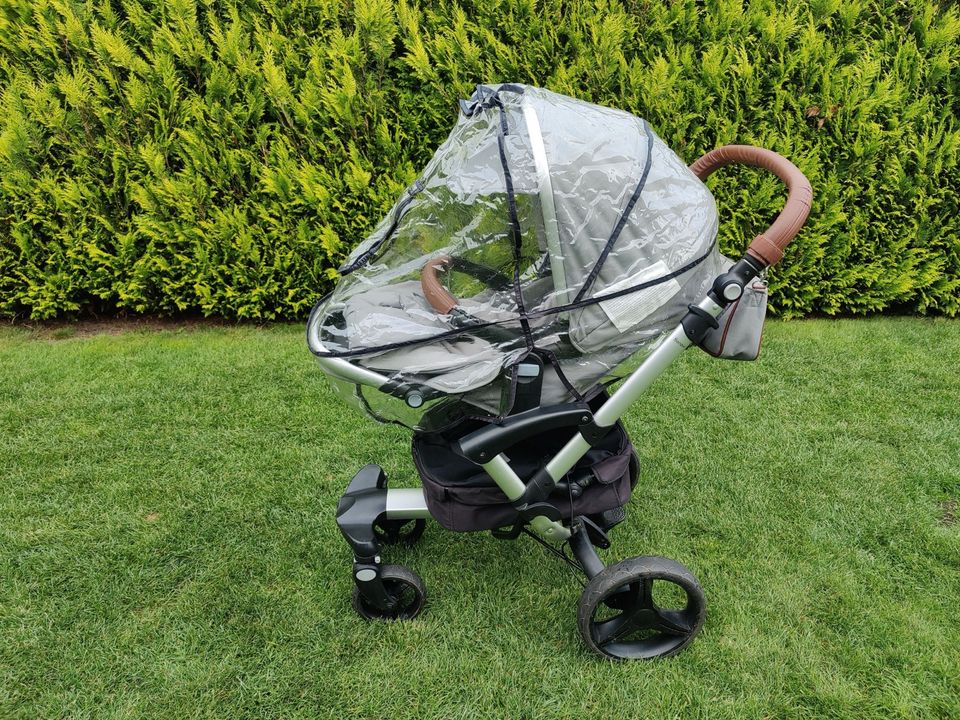 Bonavi Kinderwagen mit Babyschale und Sportsitz in Lebach