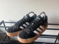 Adidas - Sneaker - schwarz - Größe 39,5 - Court Bold Niedersachsen - Westoverledingen Vorschau
