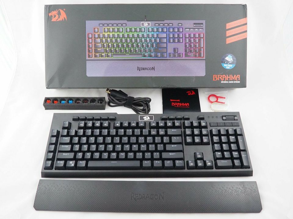 Redragon K586-PRO Brahma Optisch Mechanische Tastatur RGB in Leipzig