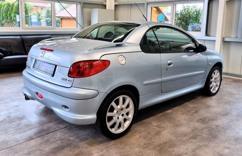 Peugeot 206 Cabriolet CC Platinum|KLIMA|SITZHEIZUNG in Waigolshausen