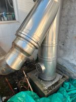 Schornstein  Edelstahl 800 mm Durchmesser ca. 8000 mm Niedersachsen - Langen Emsland Vorschau