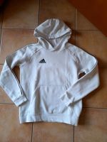 Adidas Hoodie/Sweatshirt weiß Gr. 164 Niedersachsen - Ehra-Lessien Vorschau