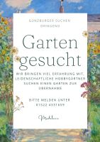 Garten gesucht Bayern - Günzburg Vorschau