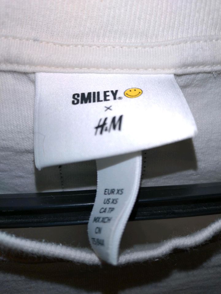 H&M X Smiley T-Shirt Größe XS in Augsburg