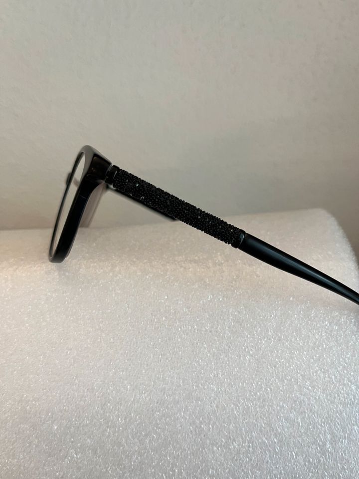 Brille HERITAGE schwarz mit Swarovski Kristallen in München