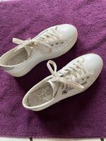 Sneaker Rieker Gr.37, weiß, echt Leder Nordrhein-Westfalen - Dorsten Vorschau