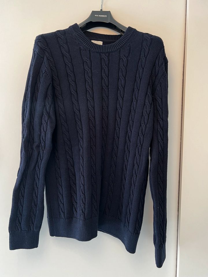 H&M - Strickpullover - blau / Größe L in Paderborn