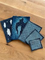 Sashiko Denim Patches Flicken Aufnäher Japan Indigo Set Baden-Württemberg - Ulm Vorschau