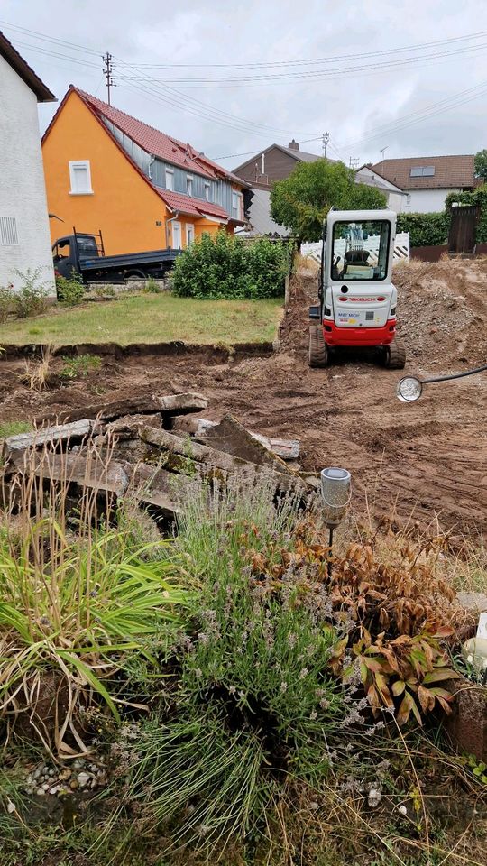 Baggerarbeiten, Erdarbeiten, Abriss, Gartenbau in Enkenbach-Alsenborn