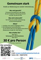 Mitmachen: Studie Gemeinsam stark – 30 € erhalten Berlin - Wilmersdorf Vorschau