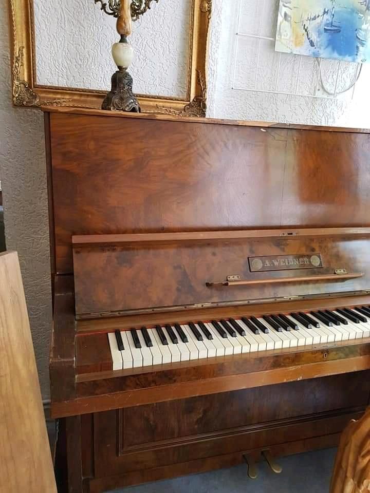 Klavier "A.WEIDNER", 1879. Original in Minden
