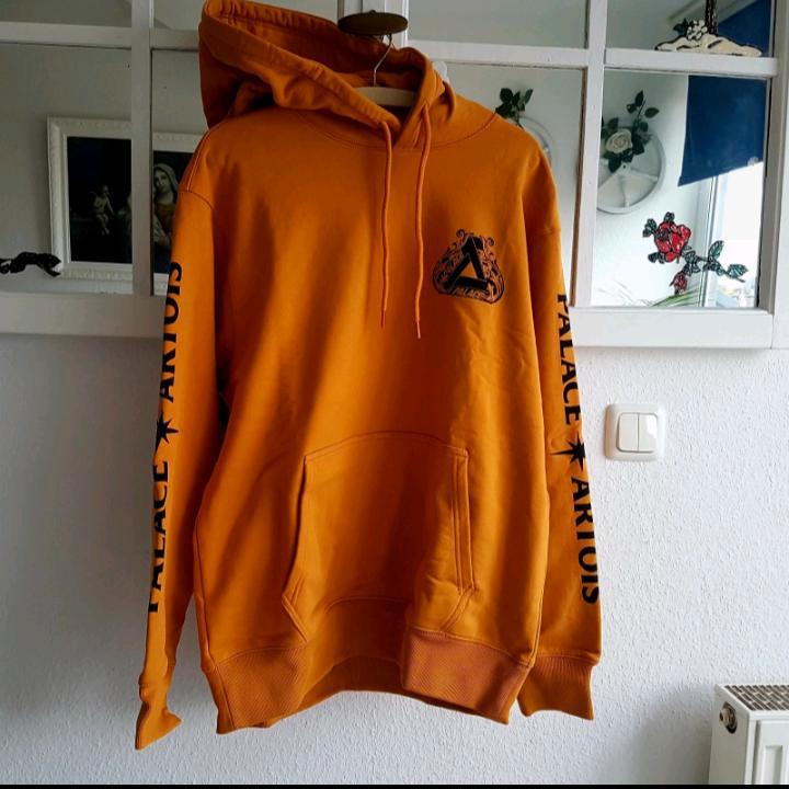 Palace X Stella Artois Hoodie , L (Gold) Pullover Winter Mode in Willich