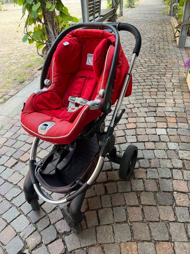Kinderwagen Icandy Peach + Auto Sitz in Heidelberg