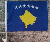 Eine kosovarische Flagge Nordrhein-Westfalen - Paderborn Vorschau