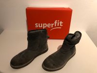 Superfit Stiefeletten gefüttert Gr. 37 Velour, grau Bielefeld - Joellenbeck Vorschau