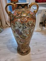China Bodenvase Vase Antik Vögel Blumen Bunt Gold Kreis Ostholstein - Ahrensbök Vorschau