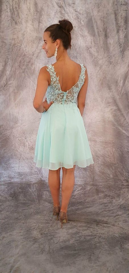 kleid Abendkleid 32 34 38 40 42 44 46 48 50 52 54 56 58 lang kurz in Halle