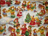 Baumwollstoff, Teddy im Winter, Patchwork, Kissen etc., 25 x 104 Hessen - Langen (Hessen) Vorschau