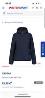 Britton Icepeak Jacke blau S 36 neu Windbreaker funktionsjacke Sachsen - Crimmitschau Vorschau