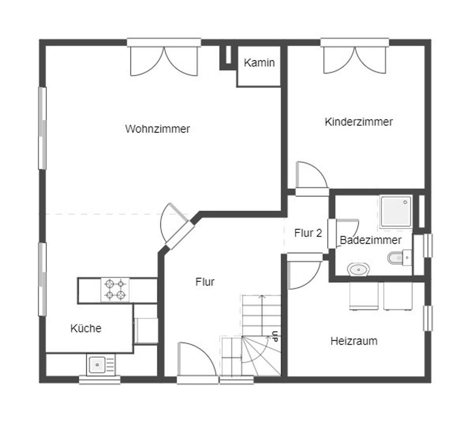 Sofort wohlfühlen: Neuwertiges 5-Zimmer-Einfamilienhaus mit Sonnengarten in Niederjahna in Käbschütztal