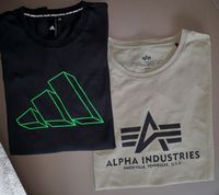 ADIDAS T-Shirt und Alpha Industries T-Shirt Gr. L/XXL Sachsen - Chemnitz Vorschau