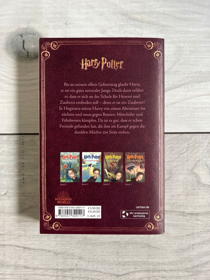 Neuauflage von Harry Potter Band 1 | Carlsen Verlag | Taschenbuch in Wiehl