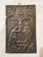 Antikes Relief Kreuzigung Jesus Messing Bronze Rheinland-Pfalz - Wittlich Vorschau