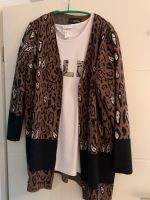 Animal Print Strickjacke wie neu Schleswig-Holstein - Rehm-Flehde-Bargen Vorschau