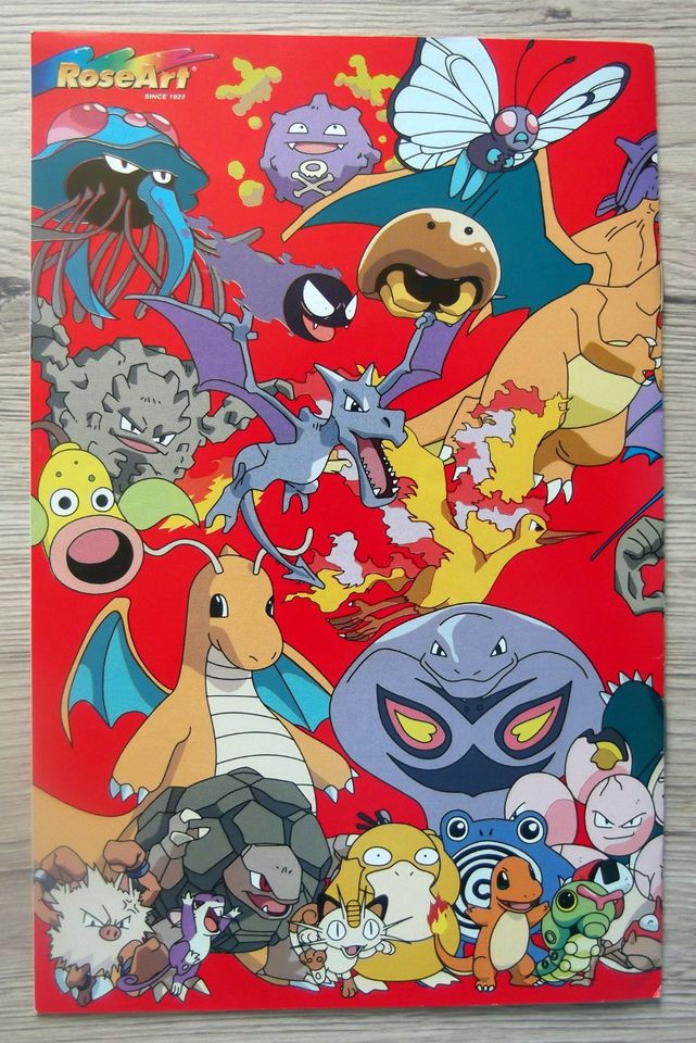 Vintage • Pokémon Sticker Album • ROSE ART 1999 • SELTEN!! in Augsburg