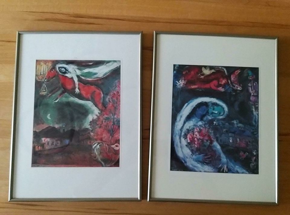 2 Kunstdrucke von Marc Chagall in Sendenhorst