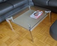 Couchtisch Glas/Metall 1,2 x 1,2 m Baden-Württemberg - Reilingen Vorschau