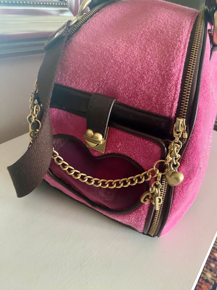 Juicy Couture pink tasche hund katze vintage (NP $450) Barbie usa in Frankfurt am Main