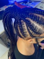 Braids Zöpfe Twist Rastas crochets Braids Cornrows Dutch Boxers Berlin - Steglitz Vorschau