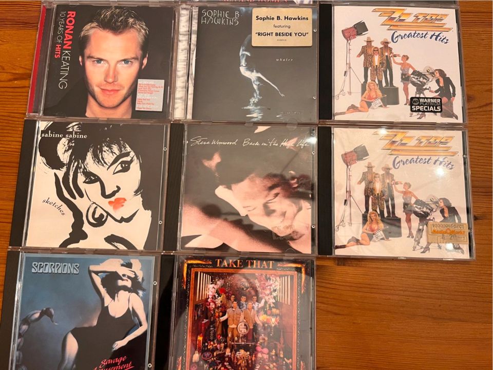 CD Sammlung: 60 CDs Rock 80 / 90er Jahre in Pirmasens