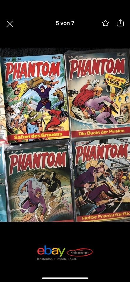 Konvolut PHANTOM-Comics in Bitburg