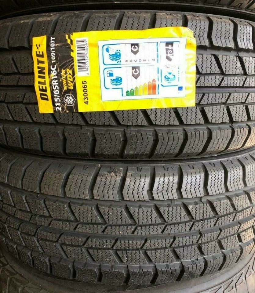 4x 215/65R16C 109/107T DELINTE WD2 WINTERREIFEN WINTER ★ NEU in Lenggries