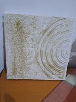 Leinwandbilder Struktur Handarbeit Weiß Gold Unikate Nordrhein-Westfalen - Nümbrecht Vorschau