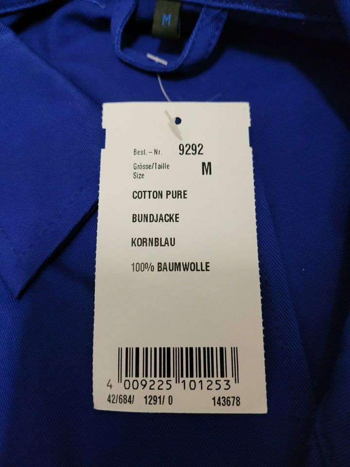 Neu Arbeitskleidung Arbeitsjacke Jacke Pionier blau XS - 3XL in Mörfelden-Walldorf