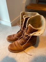 Timberland Winterstiefel Leder Damen Roll top 40 braun Schleswig-Holstein - Flensburg Vorschau