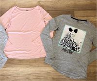 Langarmshirt Longsleeve YIGGA YFK MEOW rosa Glitzer 146 Shirt Hamburg Barmbek - Hamburg Barmbek-Süd  Vorschau