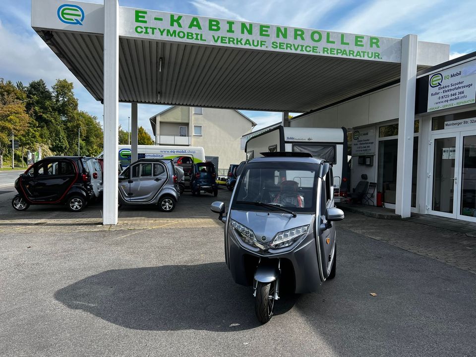 3 Rad Kabinenroller, Elektroauto,CityMobil LIMA Q3 NEU in Schweinfurt