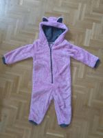 Onesie Anzug rosa Plüsch Bärchen kuschelmaus Ohren einteiler 104 Dortmund - Mitte Vorschau